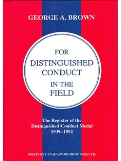 FOR DISTINGUISHED CONDUCT IN THE FIELD