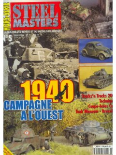 HORS-SERIE STEEL MASTERS No 05: 1940, CAMPAGNE A L'OUEST