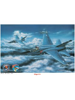 Aviation Art Painting MIRAGE F.1CG - medium size print