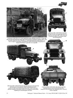 U.S. WW II GMC CCKW-352 & 353 2,5 Ton 6X6 Cargo Trucks