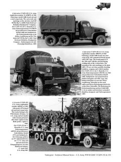 U.S. WW II GMC CCKW-352 & 353 2,5 Ton 6X6 Cargo Trucks