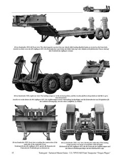 U.S. WW II M25 Tank Transporter Dragon Wagon, Technical Manuals No 6017, Tankograd 