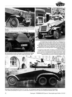 Panzerspähwagen Sd.Kfz. 231/232, Wehrmacht Special No 4010, Tankograd Publishing