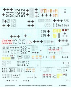 Pz.Kpfw. IV Family, miniTopcolors no 32, Kagero