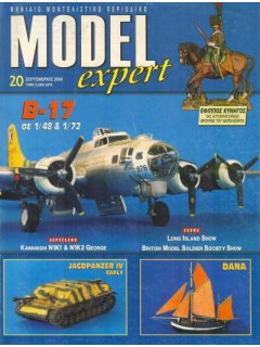 Model Expert No 020, B-17 1/72 & 1/48, Jagdpanzer IV Early 1/35