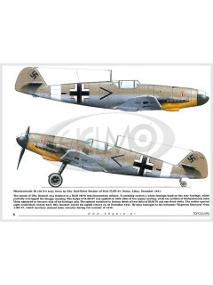 Messerschmitt Bf 109s over the Mediterranean Part I, miniTopcolors no 34, Kagero