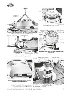 U.S. WW II M24 Light Tank, Technical Manuals No 6024, Tankograd