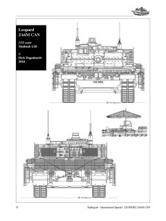 Canadian Leopard 2A6M CAN, Tankograd