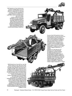 U.S. WW II GMC Dump Trucks / Gun Trucks / Bomb Service Trucks, Tankograd Publishing