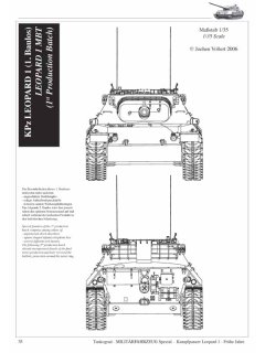 The Leopard 1 MBT in German Army Service - Early Years, Militarfahrzeug Special No 5013, Tankograd Publishing