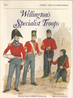 Wellington's Specialist Troops, Men at Arms 204, Osprey 
