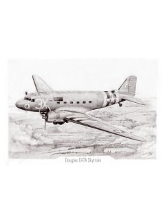 Douglas C-47Α Skytrain Art Print