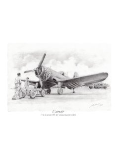 F4U Corsair Art print