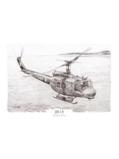 UH-1H Huey art print