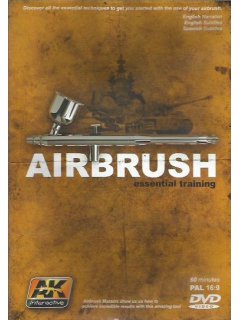Airbrush Essential Training (PAL), AK Interactive