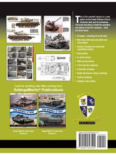 Centurion Tanks of the IDF - Volume 7, SabingaMartin