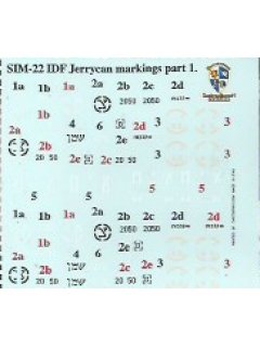 IDF Jerry Can Markings Part 1, SabingaMartin