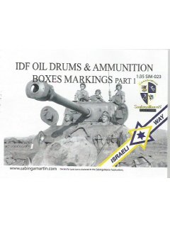 IDF Oil Drums and Ammunition Box Markings - Part 1