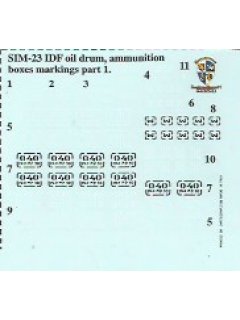 IDF Oil Drums and Ammunition Box Markings - Part 1