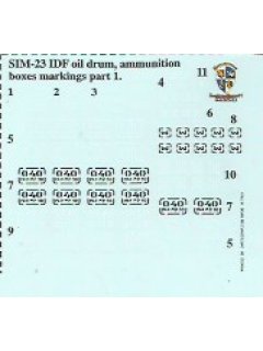 IDF Oil Drums and Ammunition Box Markings - Part 1, SabingaMartin