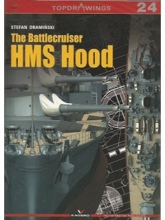 The Battlecruiser HMS Hood, Topdrawings No 24, Kagero