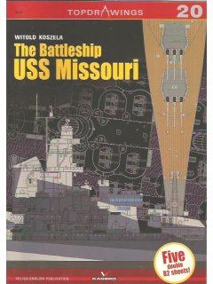 The Battleship USS Missouri, Topdrawings No 20, Kagero