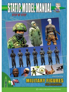 Military Figures for Dioramas, Static Model Manual Vol. 11, Auriga