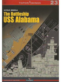 The Battleship USS Alabama, Topdrawings No 23, Kagero