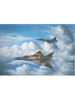 Aviation Art Painting DELTA DAGGERS - Canvas print