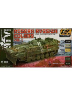 Modern Russian Colors Vol I, AK Interactive