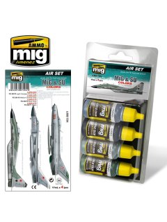 MiG & SU Colors - Grey & Green Fighters, AMMO