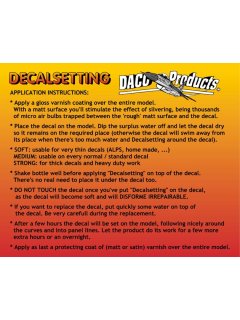 Daco Decalsetting - Strong
