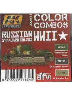 Russian WWII Standard Colors, AK Interactive
