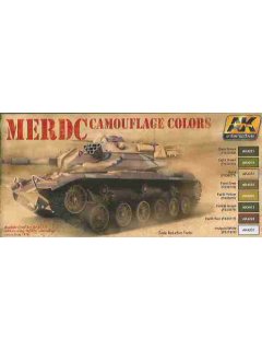 MERDC Camouflage Colors, AK Interactive