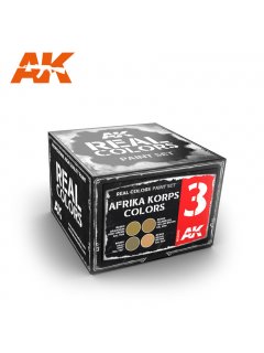 Afrika Korps Colors Set, AK Interactive