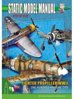 Fighter Propeller WWII, Static Model Manual Vol. 14, Auriga