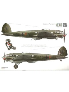 Heinkel He 111 Vol. I, Topdrawings 56, Kagero