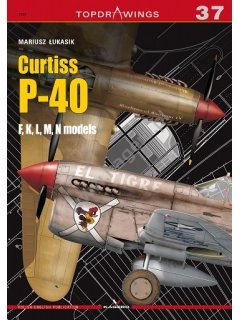 Curtiss P-40 F,K,L,M,N models, Topdrawings 37, Kagero