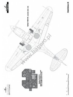 Curtiss P-40 F,K,L,M,N models, Topdrawings 37, Kagero