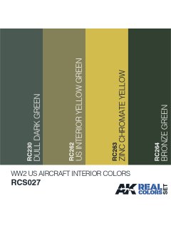 WW2 US Aircraft Interior Colors, AK Interactive