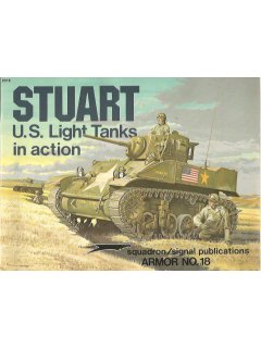 Stuart US Light Tanks in Action