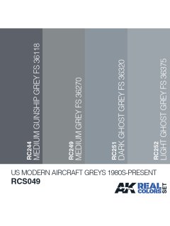 US Modern Aircraft Greys 1980s-Present, AK Interactive