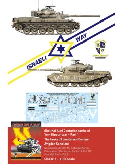 Shot Kal Alef Centurion tanks of Yom Kippur War - Part 1, SabingaMartin