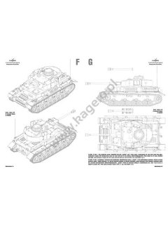 Sd.Kfz. 161 Panzer IV, Topdrawings No 25, Kagero