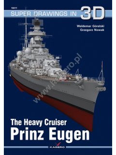 Prinz Eugen, Super Drawings in 3D no 11, Kagero