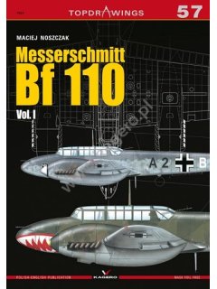 Messerschmitt Bf 110 - Vol. I, Topdrawings 57, Kagero