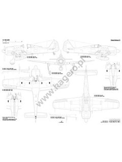 Focke-Wulf Fw 190 A, Topdrawings 64, Kagero