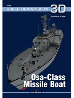 Osa-class Missile Boat, Super Drawings in 3D No 66, Kagero