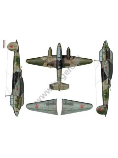 Petlyakov Pe-2, Topdrawings 70, Kagero