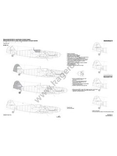 Messerschmitt Bf 109 G, Topdrawings 63, Kagero